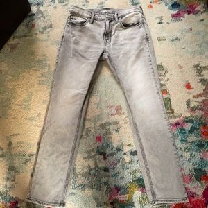 Old Navy gray slim fit jeans